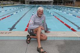Scarborough Wombarra patrol member Peter Rafferty runs his own free swim classes for refugees in the Illawarra. Picture by Robert Peet