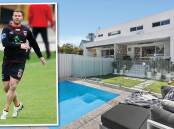 Dragons legend Trent Merrin (pictured) has re-listed his Shellharbour home. Pictures: File image, Supplied