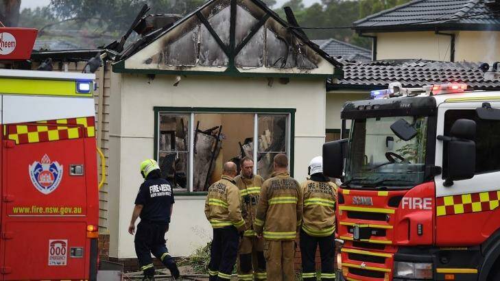 Two people have been killed in a house fire in Penshurst. Photo: Kate Geraghty