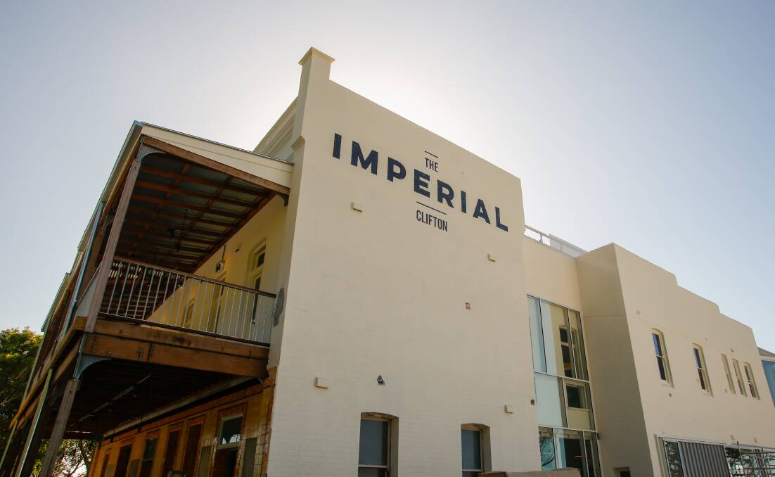 OPEN SOON: The Imperial Hotel at Clifton is about to take that Sea Cliff Bridge experience to the next level. Picture: Anna Warr. 