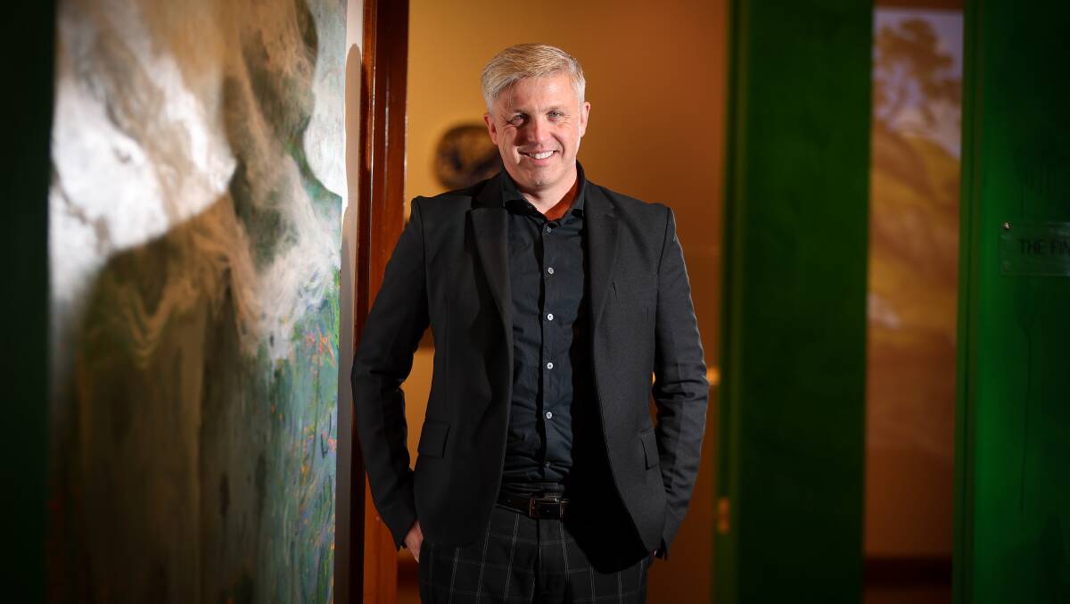 Wollongong Art Gallery hosted the first career retrospective for Dr Mudie Cunningham last year. Picture by Adam McLean