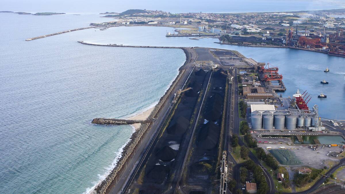The company building the Port Kembla gas import terminal has shelved plans for a power plant. Picture by Anna Warr