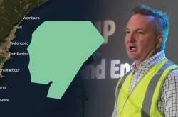Energy and climate change minister Chris Bowen said renewables, including offshore wind, were the cheapest energy option.