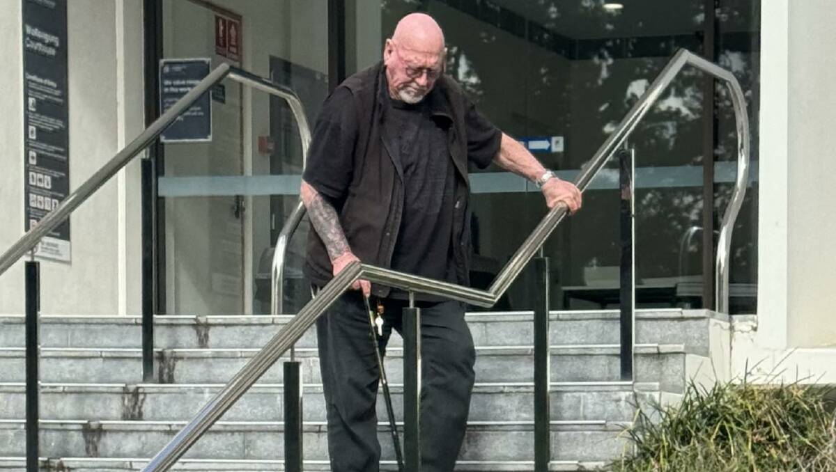 Carl Grey leaving Wollongong courthouse on June 3. Picture by Grace Crivellaro