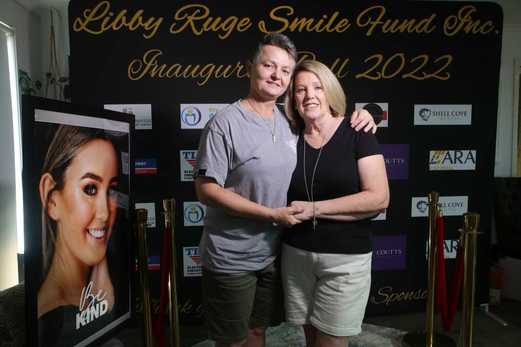 Jules and Julie Ruge are gearing up for the Libby Ruge Smile Fund inaugural black tie ball - to celebrate their daughter's life and showcase what they have achieved with the charity started in her name so far. Picture by Sylvia Liber.