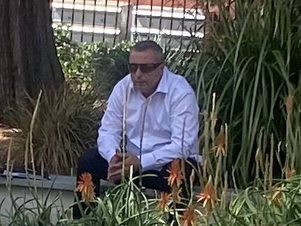 Suljo Nadarevic outside Wollongong Local Court on Wednesday. Picture by Grace Crivellaro.
