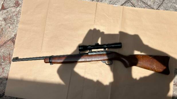 A firearm seized during the Raptor Squad raids. Picture from NSWPF