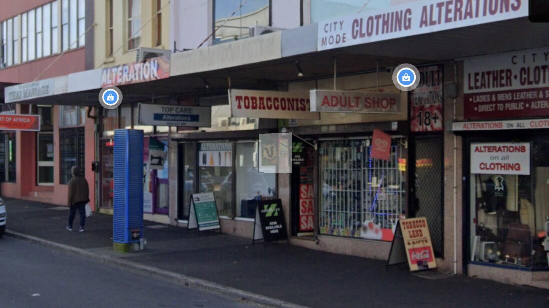 Tobacco Land on 1/262 Crown Street, Wollongong. Picture from Google Maps
