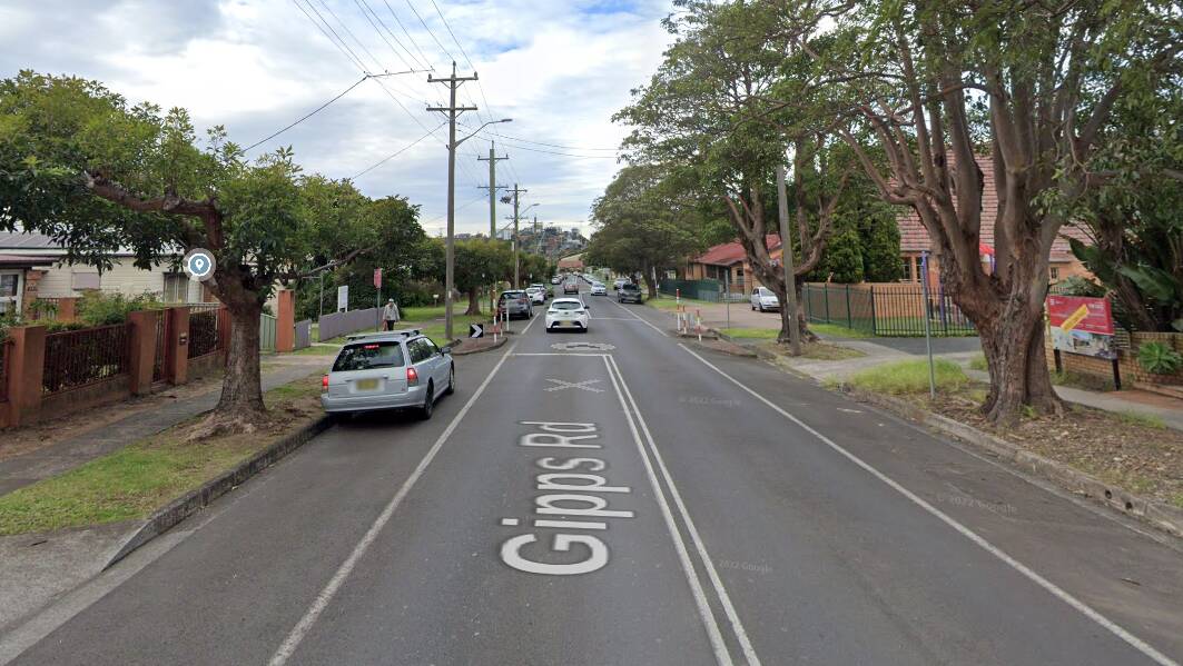 The accident occurred during roadworks on Gipps Street in October 2023. Picture from Google Maps
