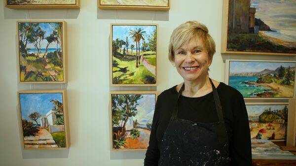 Art trail: Barbara Gray is one of the artists who will open her studio to the public during the Northern Illawarra Art Trail. Picture: Facebook/Northern Illawarra Art Trail
