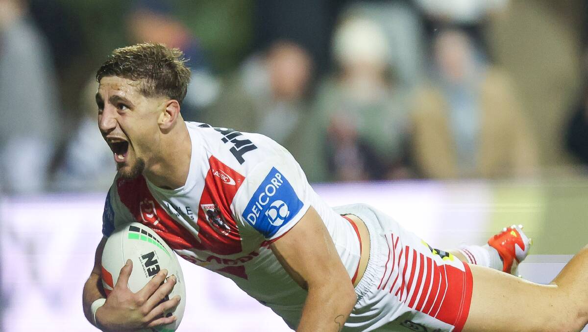 Zac Lomax is expected to honour his move to Parramatta, according to Dragons forward Blake Lawrie. Picture by Adam McLean