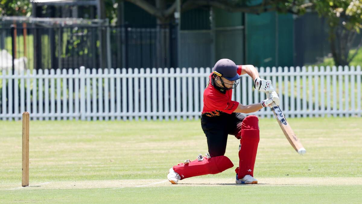 Oliver Needham and Keira got home in an important Cricket Illawarra victory against Uni. Picture by Sylvia Liber