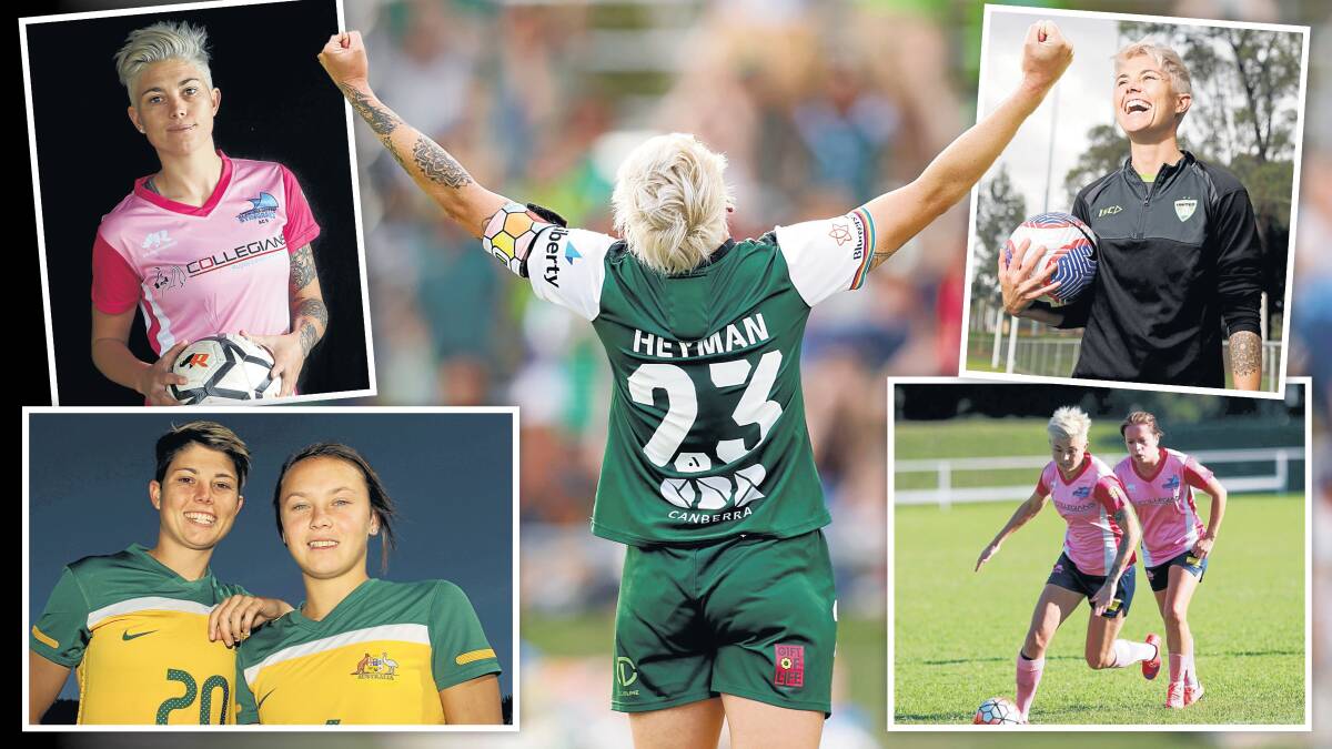 Michelle Heyman has been selected into the Matildas side for their upcoming Olympic qualifiers. What a ride it has been. Pictures by Sylvia Liber, Keegan Carroll, Georgia Matts and Greg Totman