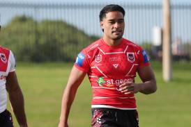 Max Feagai is unsure whether he will be playing for St George Illawarra in 2025. Picture by Sylvia Liber