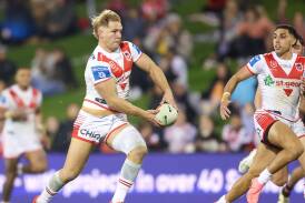 St George Illawarra veteran Jack de Belin wants to finish his career at the club. Picture by Adam McLean