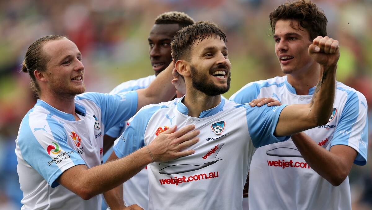 Family came first for former SFC star Milos Ninkovic. It's a crucial factor in player contracts. Picture by Marina Neil