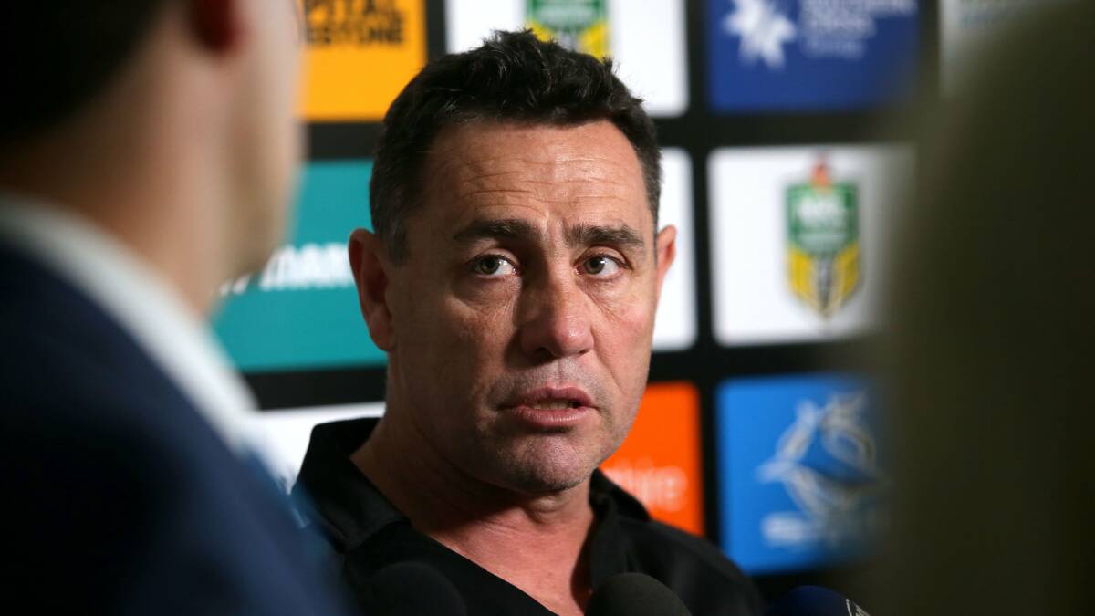 Shane Flanagan's first job is to keep Ben Hunt. Picture by John Veage