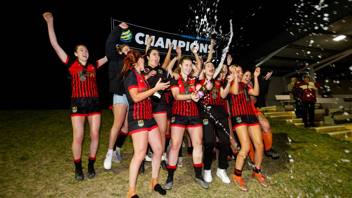 Shellharbour won the 2023 Illawarra Women's Premier League grand final. Picture by Anna Warr