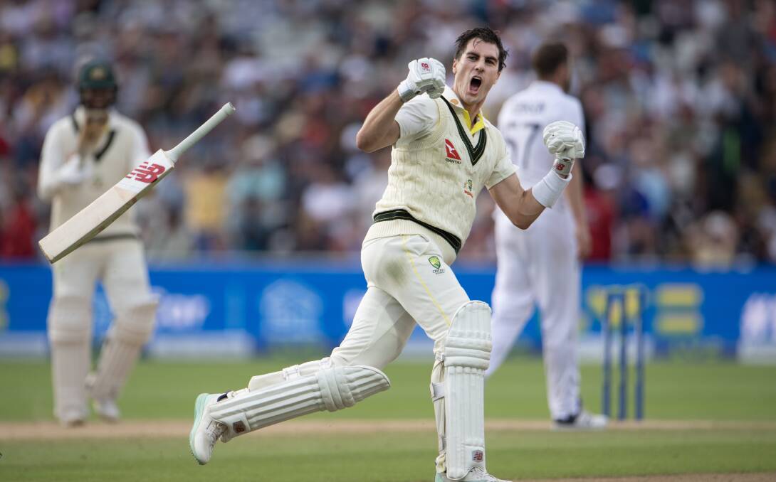 Pat Cummins put in a true captain's knock to see Australia home in the first Ashes match. Picture - Getty Images