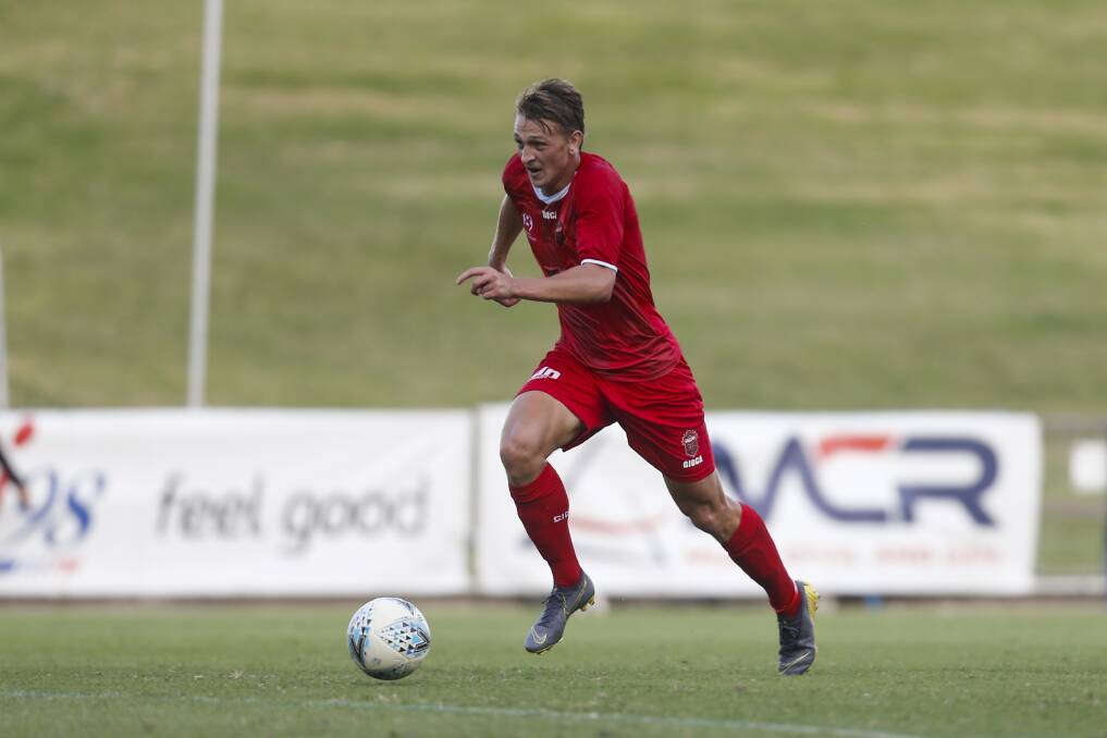 Former A-League product Lachlan Scott has been chosen by coach David Carney as the side's captain for 2023. Picture by Anna Warr