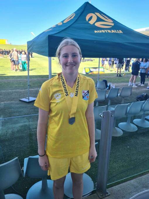 Sophie Bailey was part of NSW Metro's under 14 grand finalist team. Picture supplied