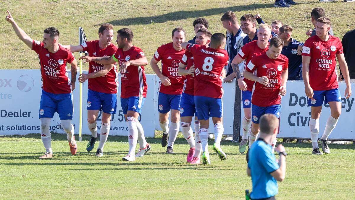 Are Albion Park White Eagles the early favourites for the Illawarra Premier League title? Picture by Adam McLean