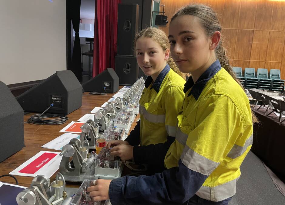 Marissa Gillam, 16, and Jazmin Mullard, 17 graduated from a work-readiness program at TAFE NSW Wollongong. Picture by Marlene Even.