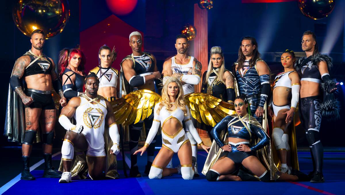 This years Gladiators are ready for the show's premier on January 15. Picture supplied