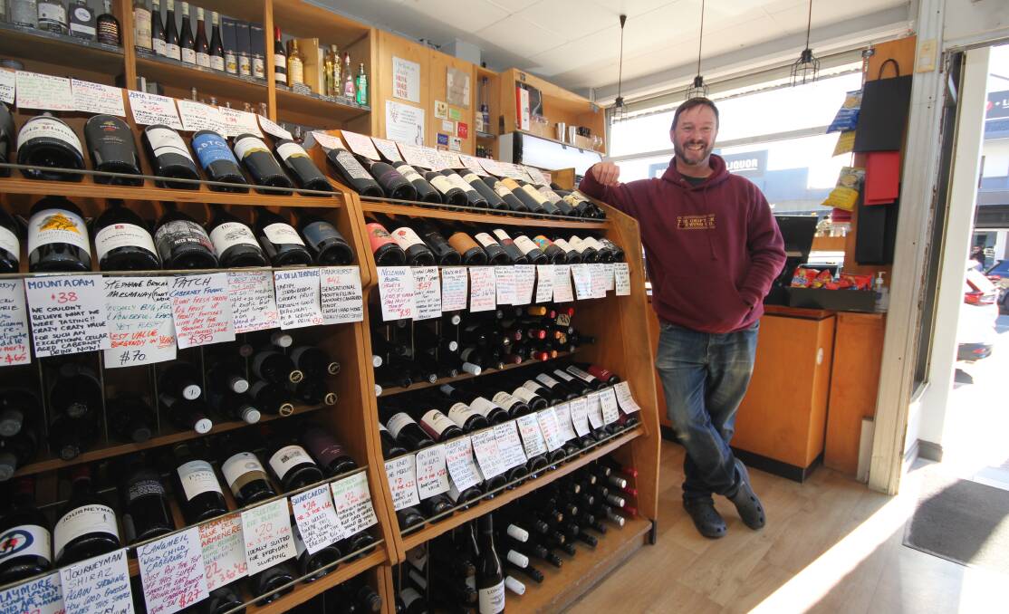 The Berry Bottleshop owner Mark Thompson. Picture by Holly McGuinness
