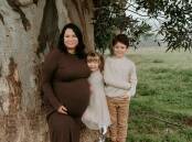 Madison Connors and her children, Marley and Yindi. Picture supplied