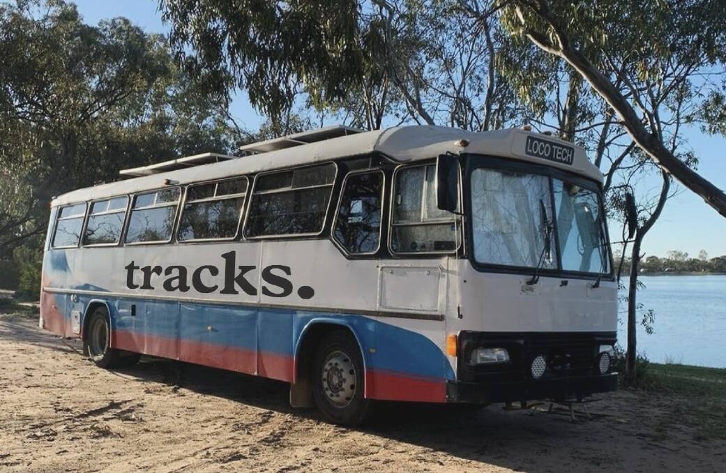 The Tracks Bus that will go up and down the coast. Picture supplied