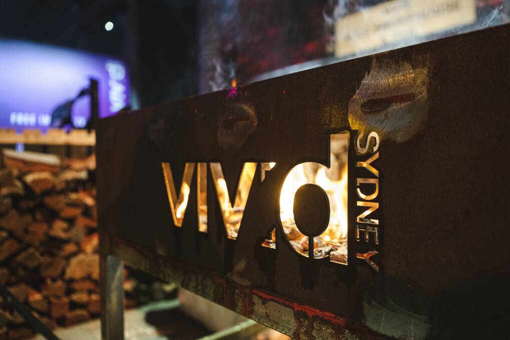 Vivid Fire Kitchen will be part of Vivid Food. Picture supplied by DestinationNSW