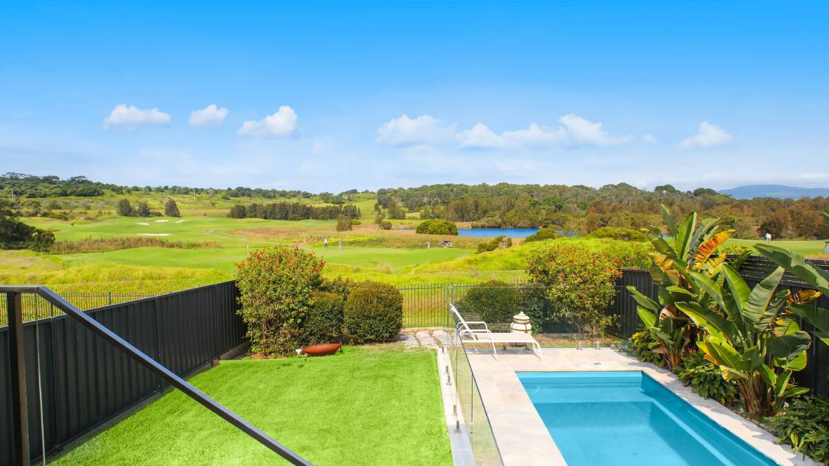 Enviable location direct to golf course