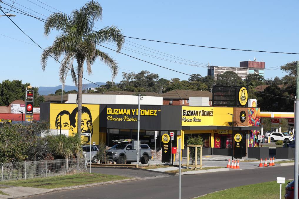 The Warrawong Guzman y Gomez store is set to open its doors on Thursday. Picture by Robert Peet