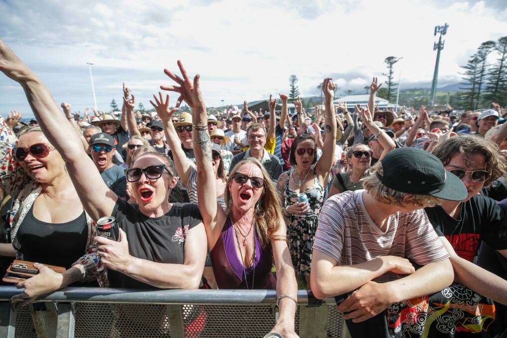 Kiama Showground is becoming a popular site for music festivals, including the Red Hot Summer tour (above) from last year. The Changing Tides festival, planned for December, is looking to increase its capacity.