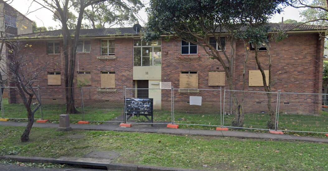 This derelict housing block in Mangerton could be knocked down and replaced with 10 one-bedroom apartments.