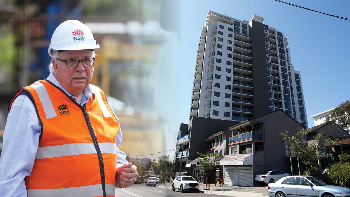 When it comes to the Crownview development, NSW Building Commissioner David Chandler wants to avoid another Mascot Towers situation.