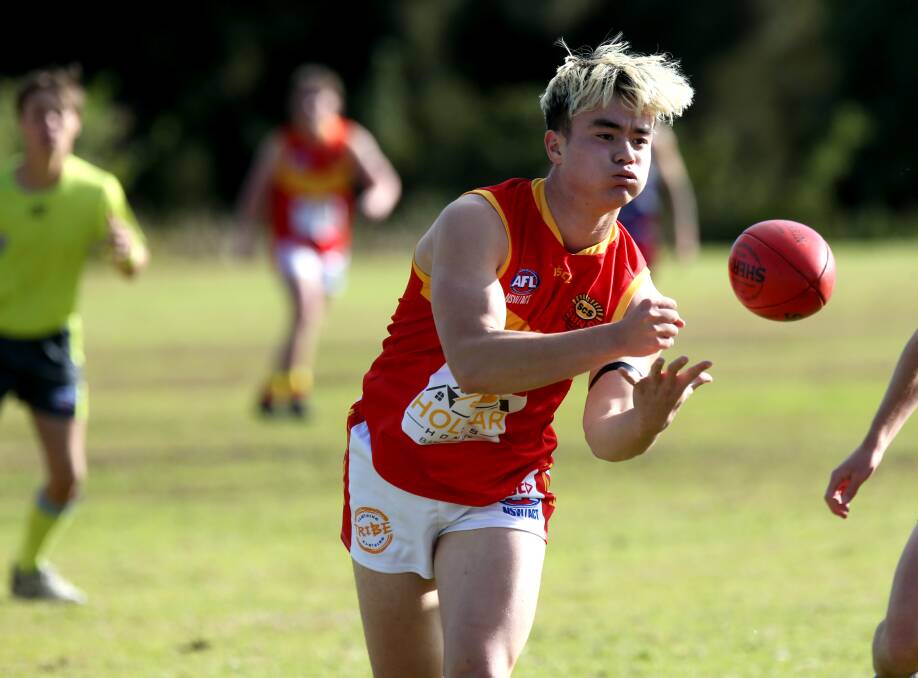 Brendan Cooper and his Shellharbour teammates have booked their ticket to the 2023 AFL South Coast finals. Picture by Sylvia Liber