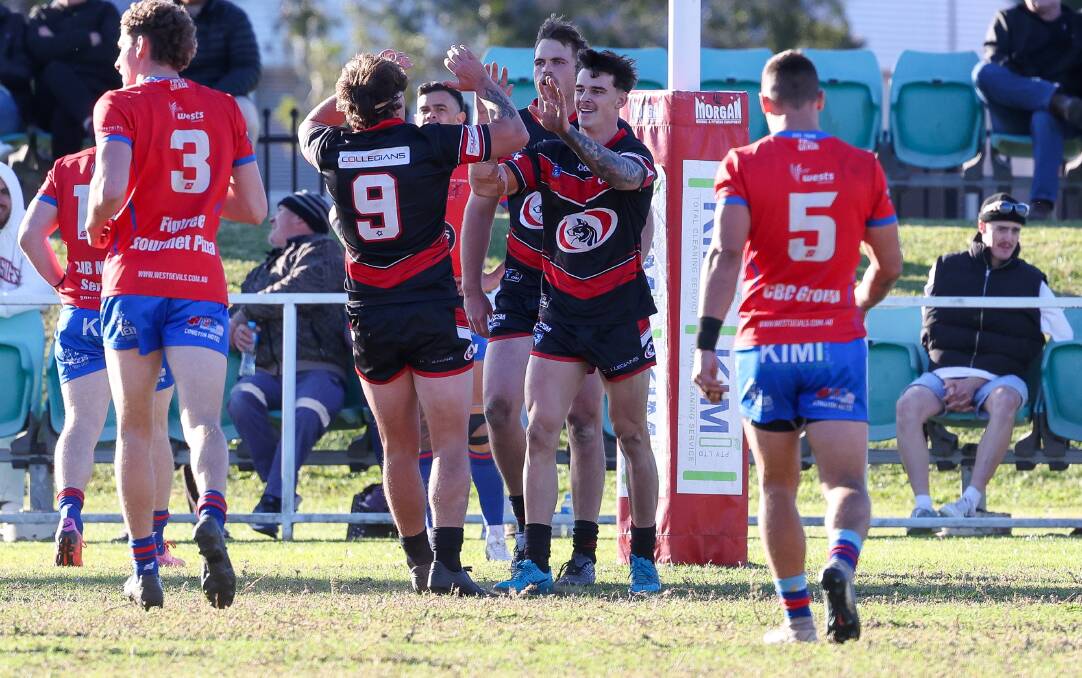 Collegians have gone top of the Illawarra League competition after beating Wests 26-4 on Saturday. Picture by Adam McLean