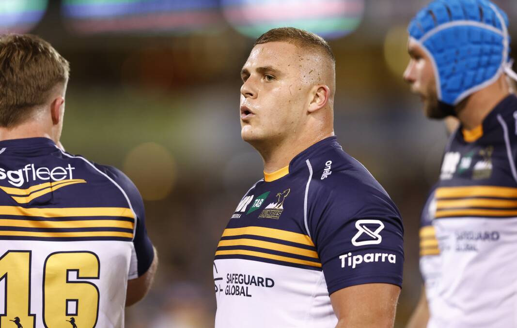 Brumbies youngster Blake Schoupp is pumped for his likely Test debut this weekend. Picture by Keegan Carroll
