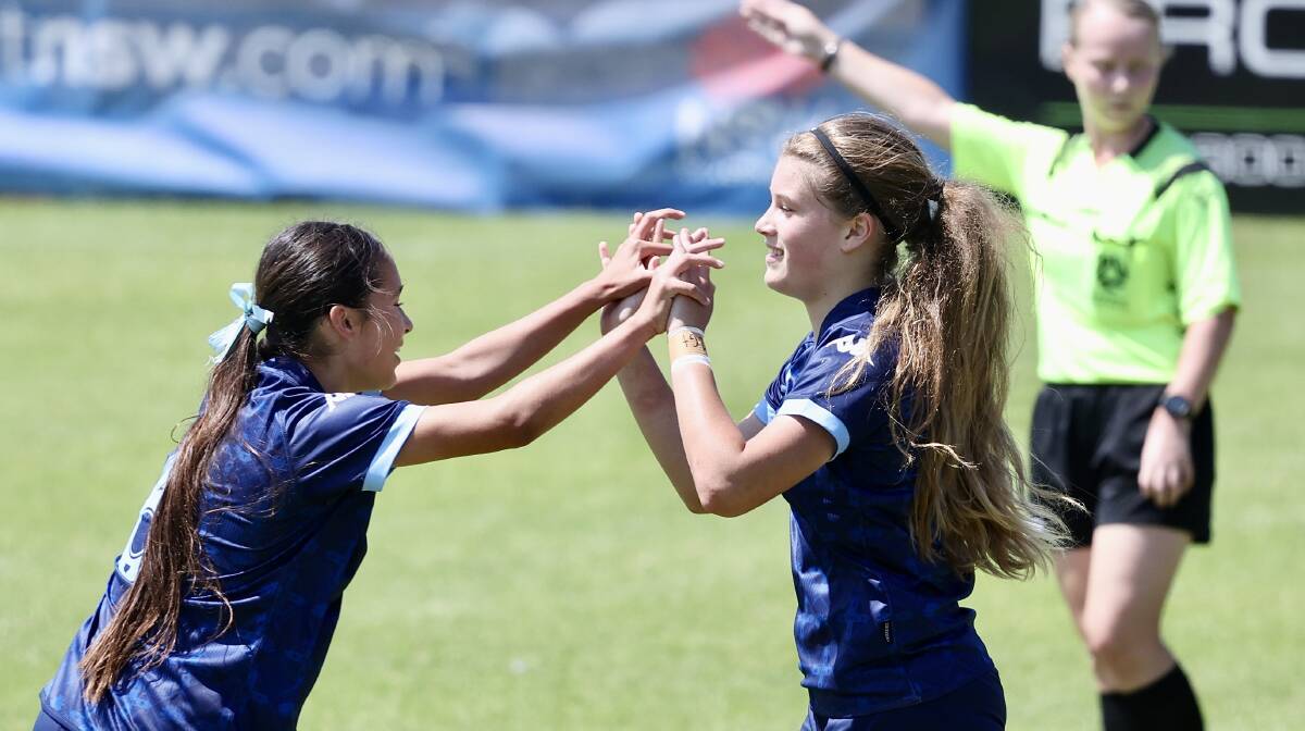 All of the action from NSW Metro's 5-0 win over South Australia in their under-14s girls clash at the National Youth Championships on Wednesday at JJ Kelly Park. Pictures by Adam McLean