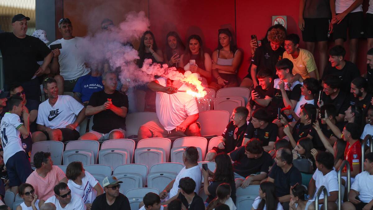 The Cringila Lions have copped a punishment due to fan involvement in last year's flares incident during the Premier League first-grade grand final at WIN Stadium. Picture by Adam McLean