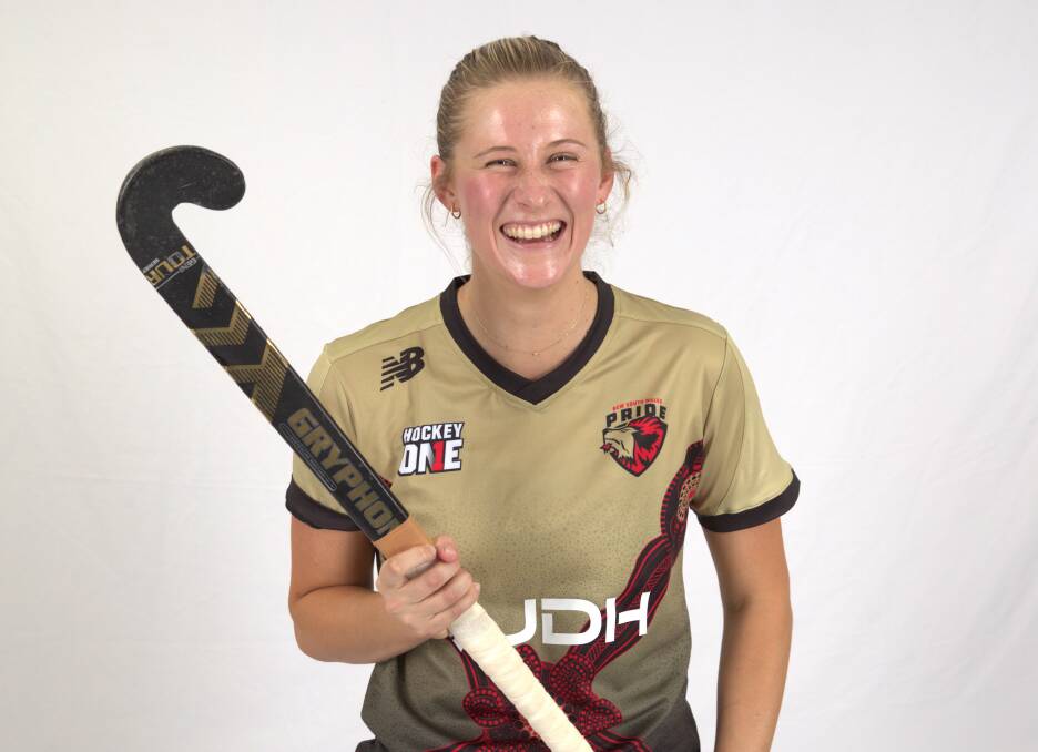 Maddi Smith is excited to represent NSW Pride again in this year's Hockey One League. Picture - NSW Pride