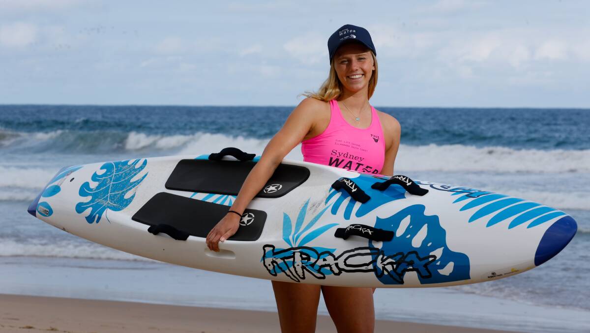 Kiama Downs teenager Ivy Miller is excited to compete at Saturday's Sydney Water Surf Series event at Jones Beach. Picture by Anna Warr