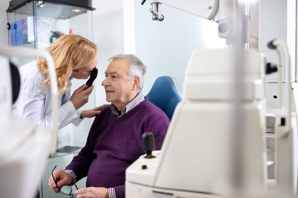 CHECK UP: Regular visits to an eye health professional, even when there are no visual symptoms, is important as we age to maintain vision and eye health.