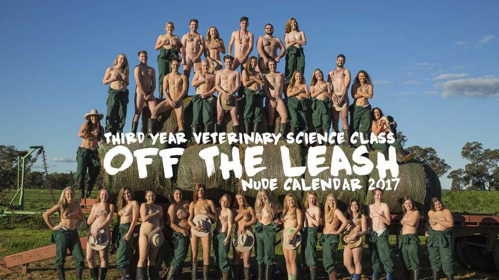 Nude calendar a money shot for depression charity