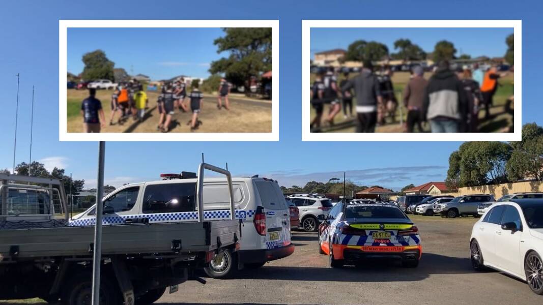 Police called for crowd control after Port Kembla v Thirroul U15's match chaos