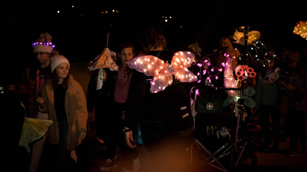 The 2023 Port Kembla Lantern Parade. Picture by Kelly Ryan.