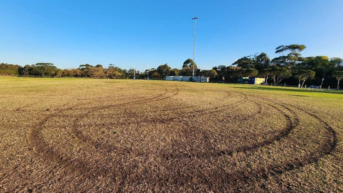 'Morons': NSW minister blasts hoons for ripping up Illawarra football club's field