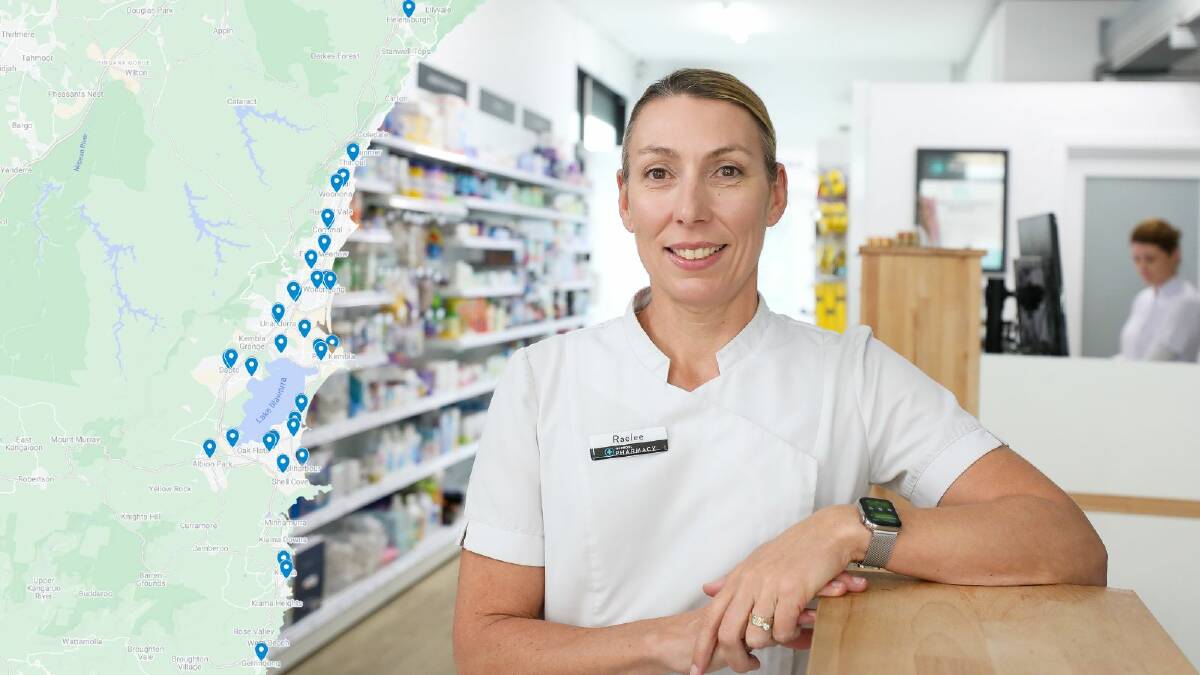 Raelee Hooten from Thirroul Pharmacy took part in the first phase of a trial allowing pharmacists to prescribe UTI medication, which has now been expanded. File picture by Adam McLean
